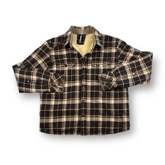 Billabong Flannel Jacket Shacket Size Large - Picture 1 of 10